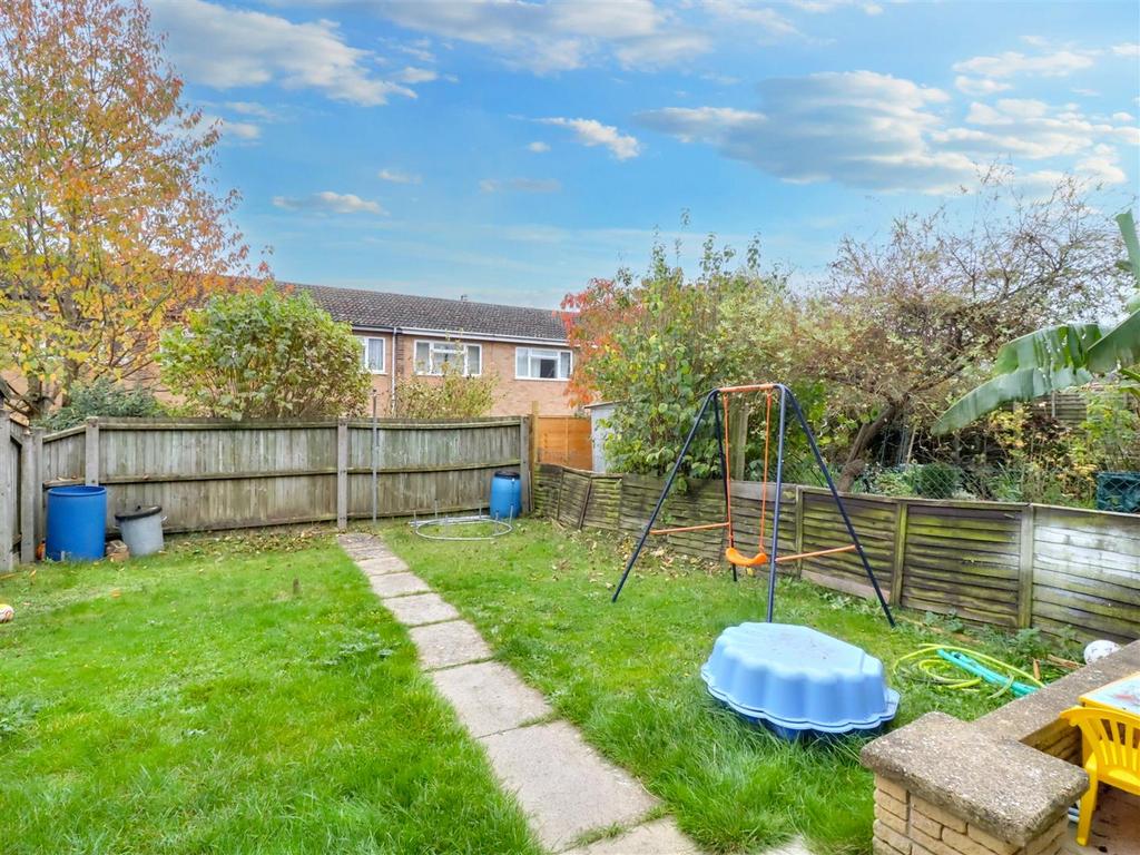 Enclosed rear garden