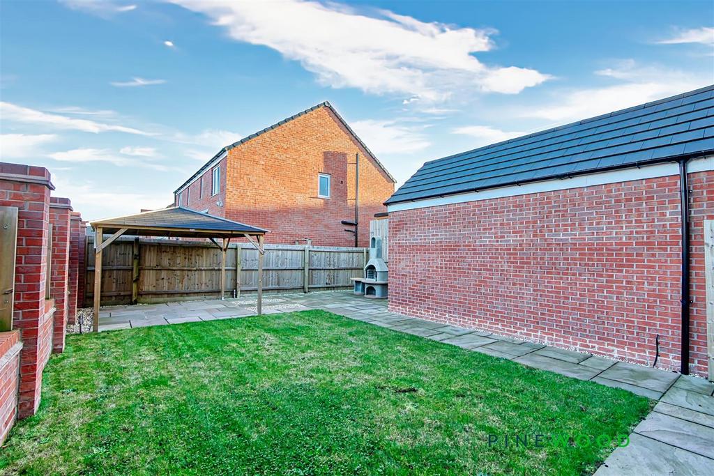 Rear garden