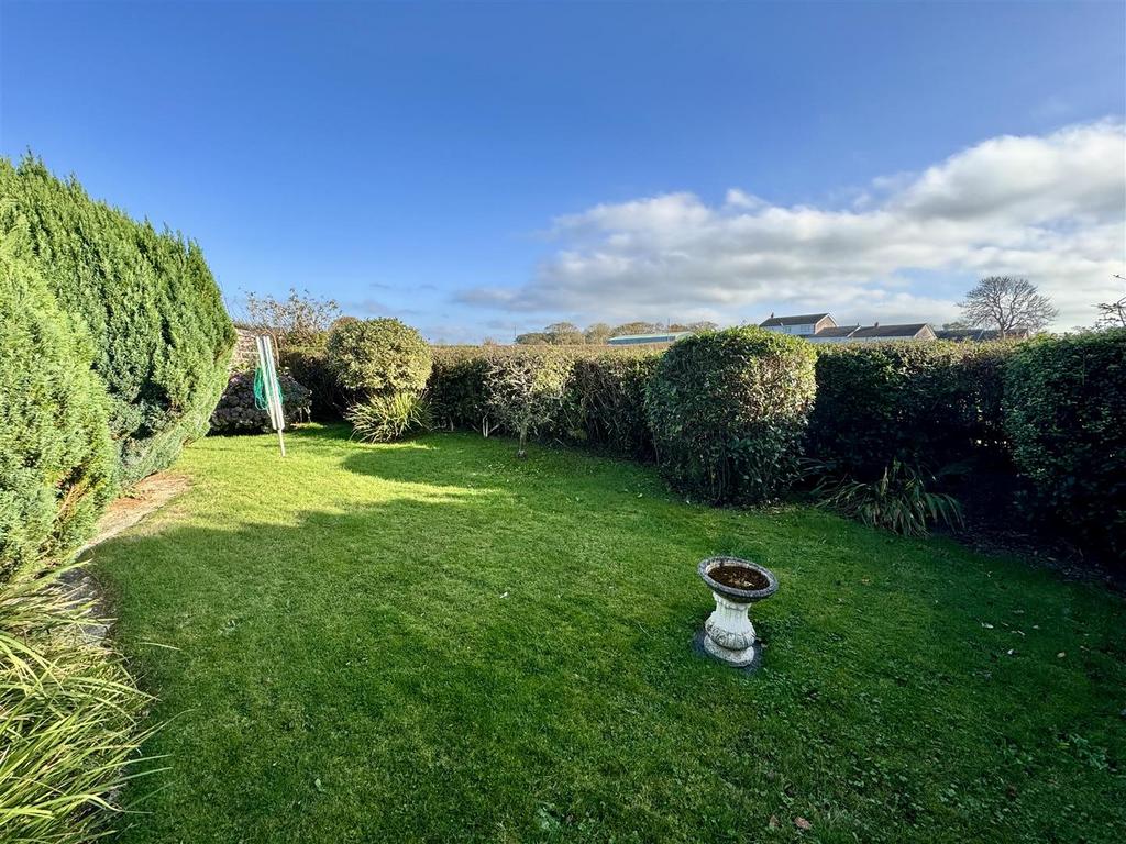 Rear garden