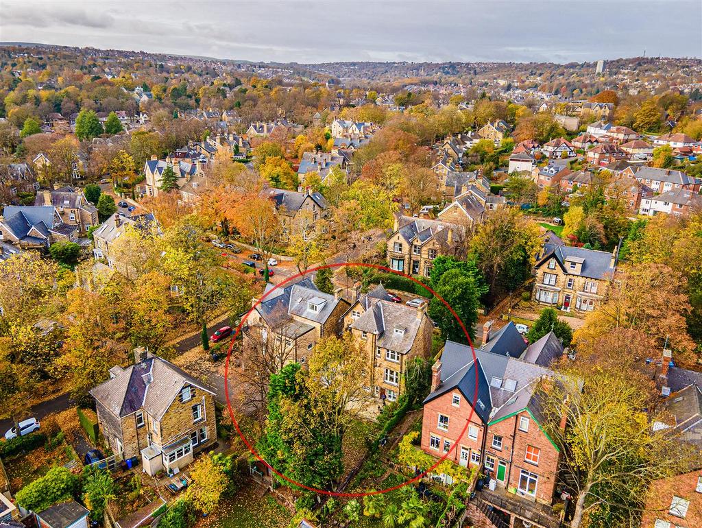 Aerial with surrounding areas