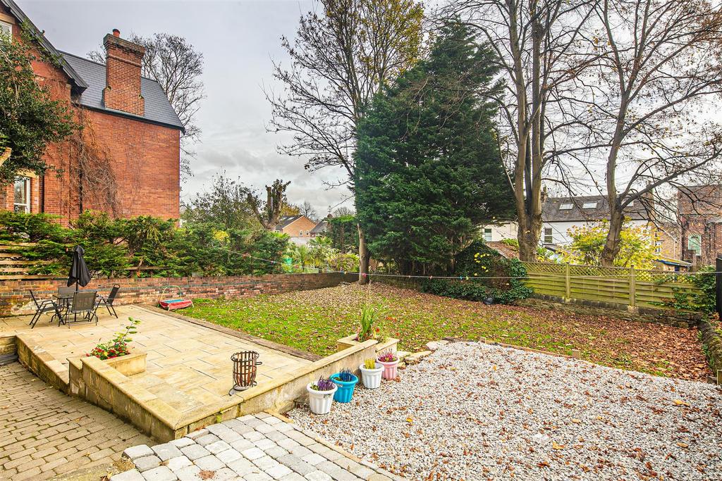 Terrace and garden