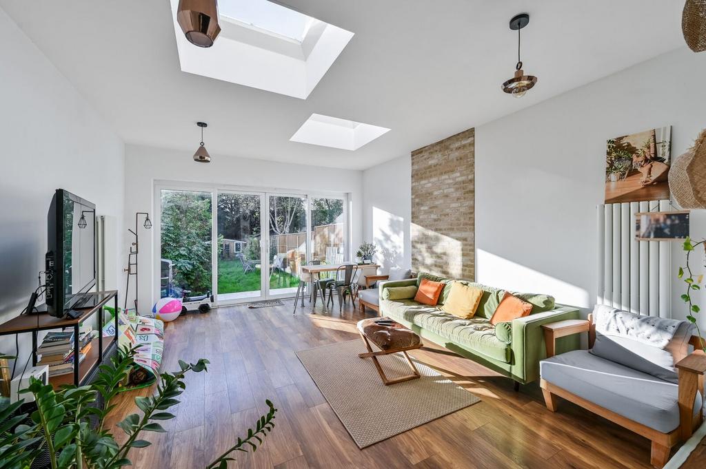 Open-plan living area, open plan living