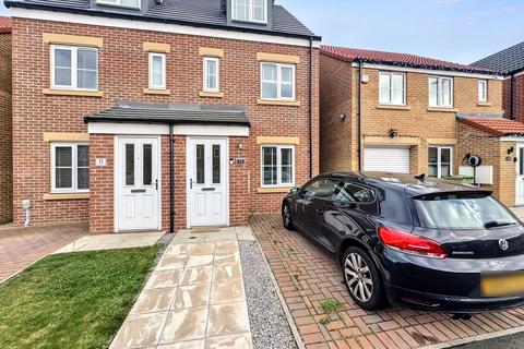 3 bedroom semi-detached house for sale, Montanna Close, Newbottle, Houghton Le Spring, Tyne and Wear, DH4 6FN