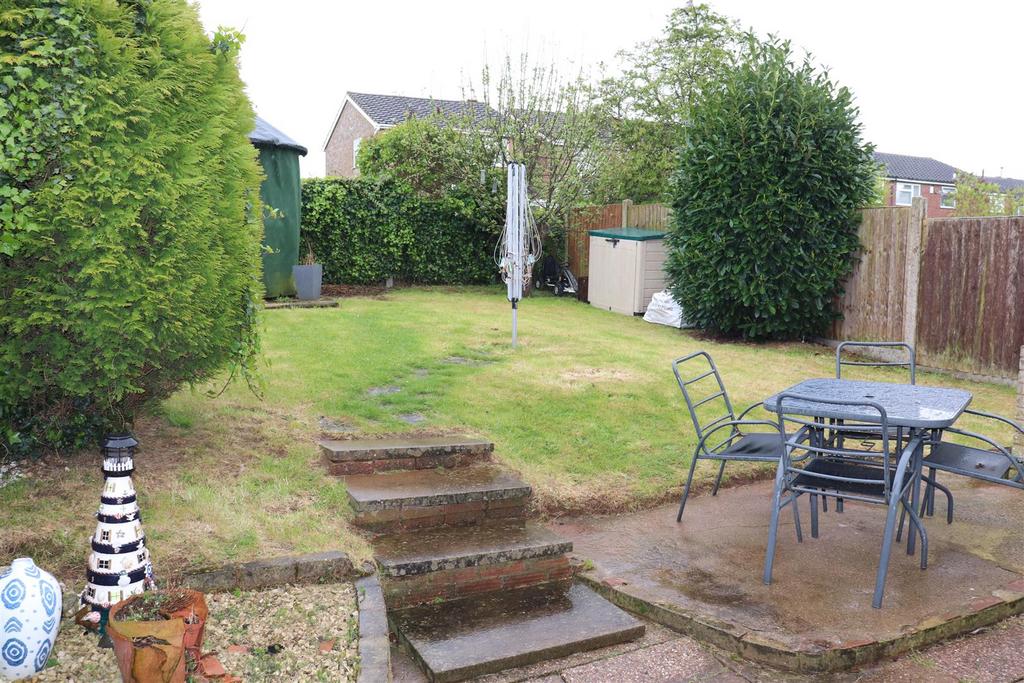 Rear garden