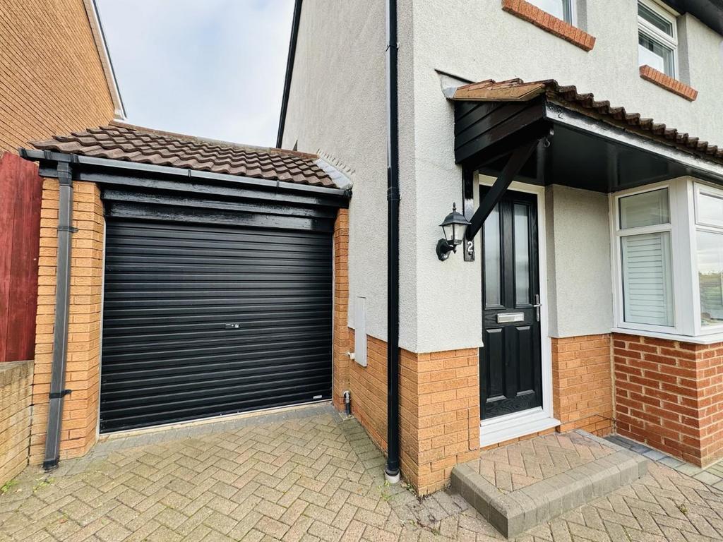 Front and garage