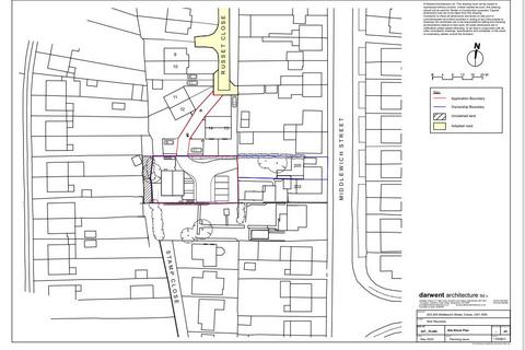 Land for sale, Development Land, Middlewich Street, Crewe