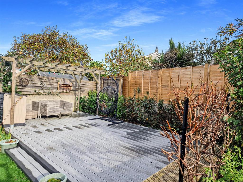 Decking area.