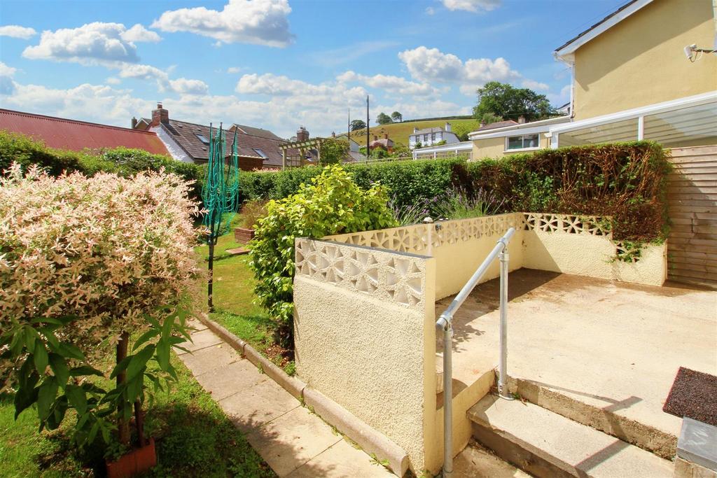 Patio and rear garden