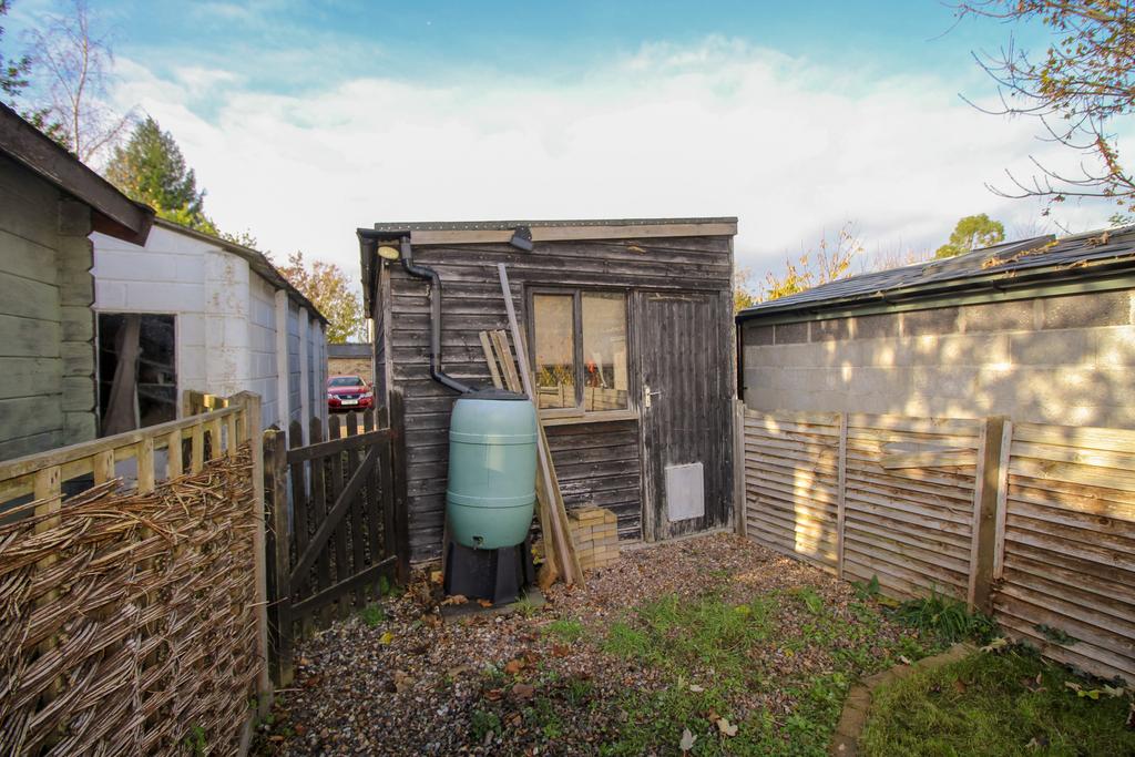 Garage at rear