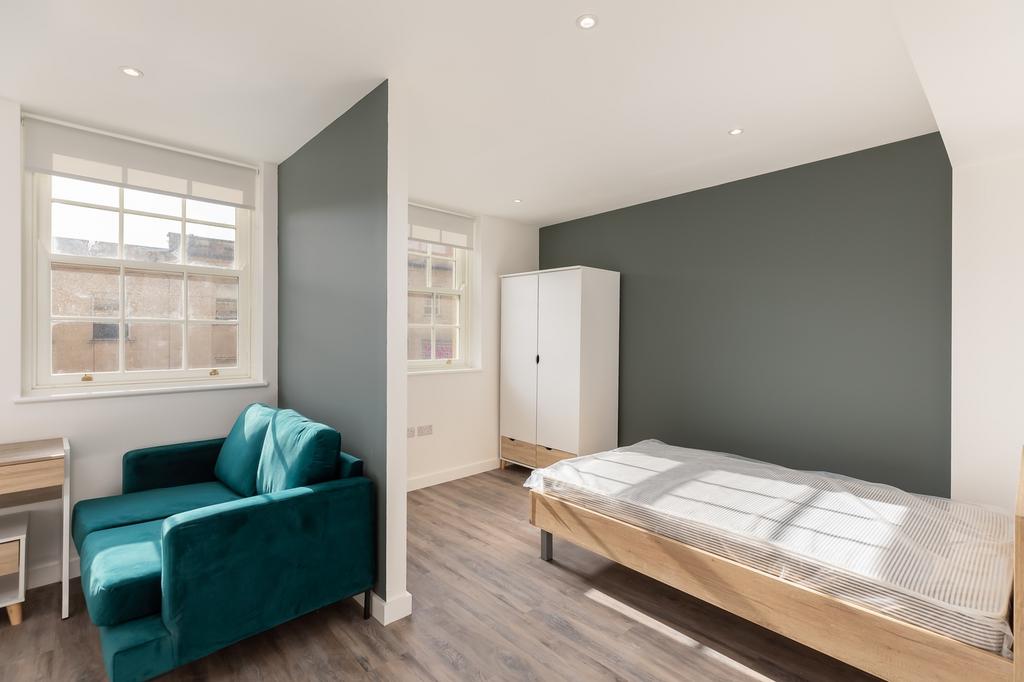 A beautifully designed double bedroom with ampl...