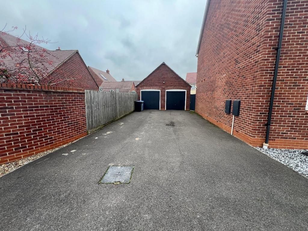 Driveway &amp; Double Garage