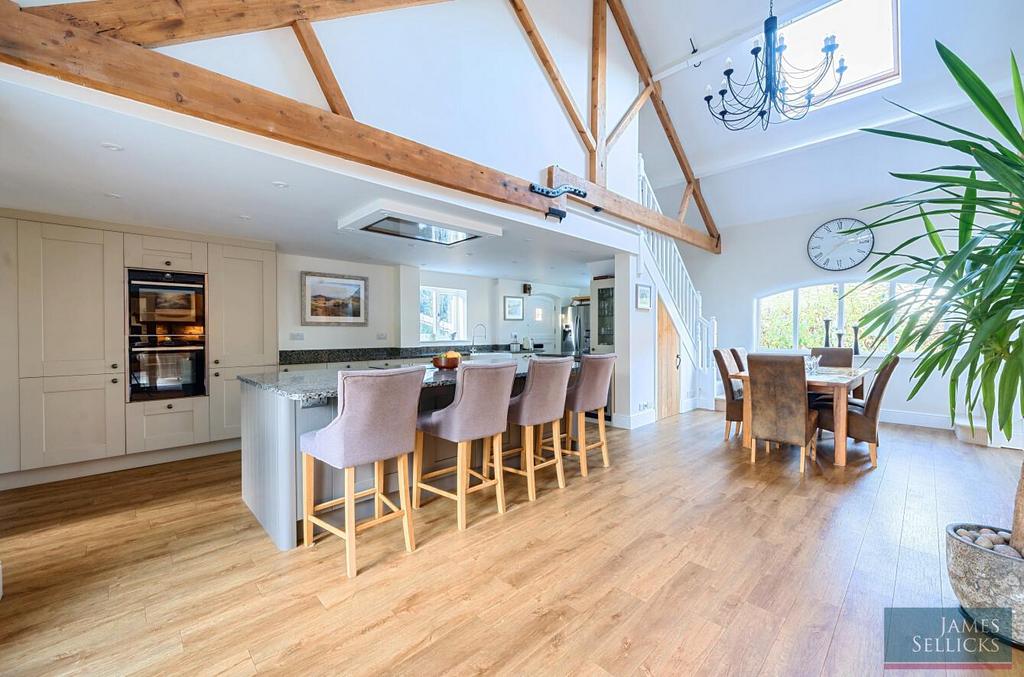 Open plan living kitchen