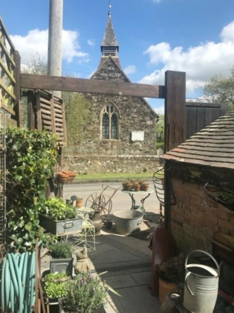 View from Courtyard towards Church