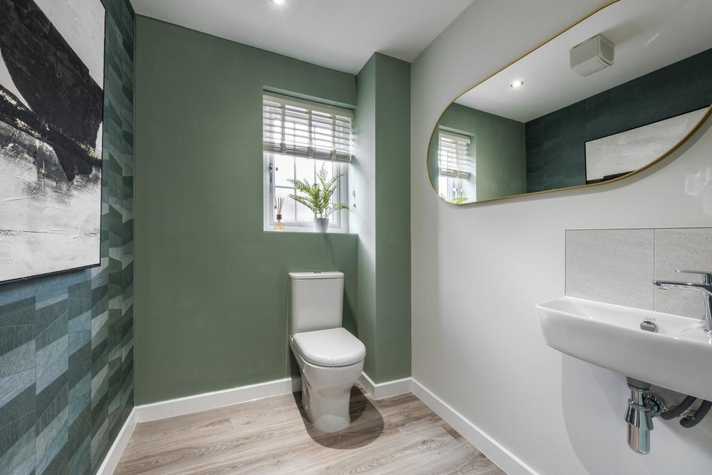 Indicative WC, Contemporary Modern Decoration