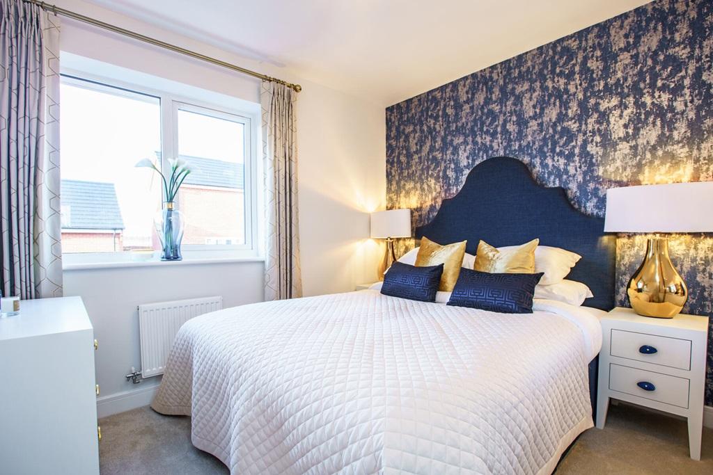 Main bedroom with ample storage space