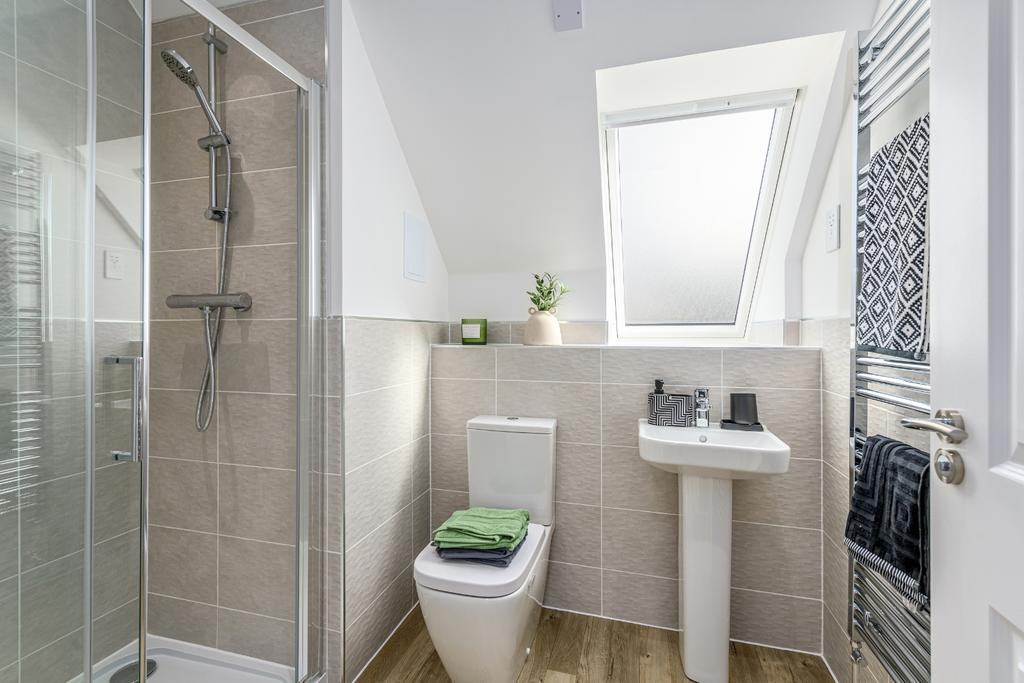 En suite bathroom in Durris home