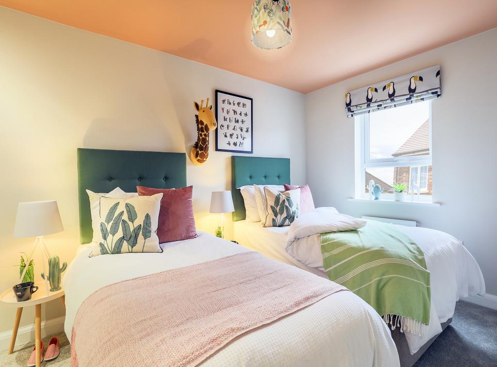 Further double bedroom in the Woodcote 4...