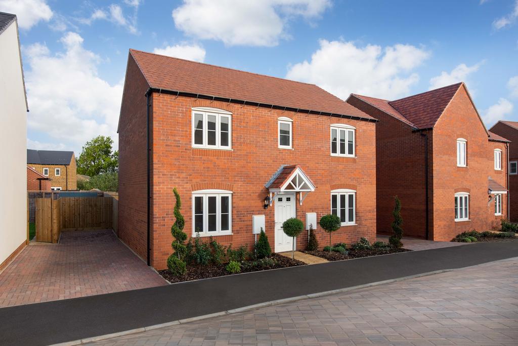 Exterior view of our 4 bedroom Thornton home