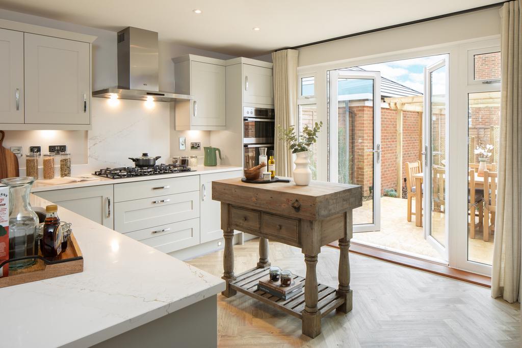 Kitchen area in 4 bedroom Wychwood