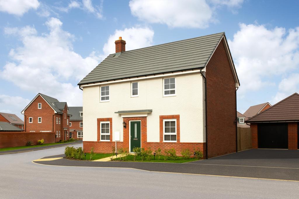 Exterior view of our 4 bed Alfreton Home in...