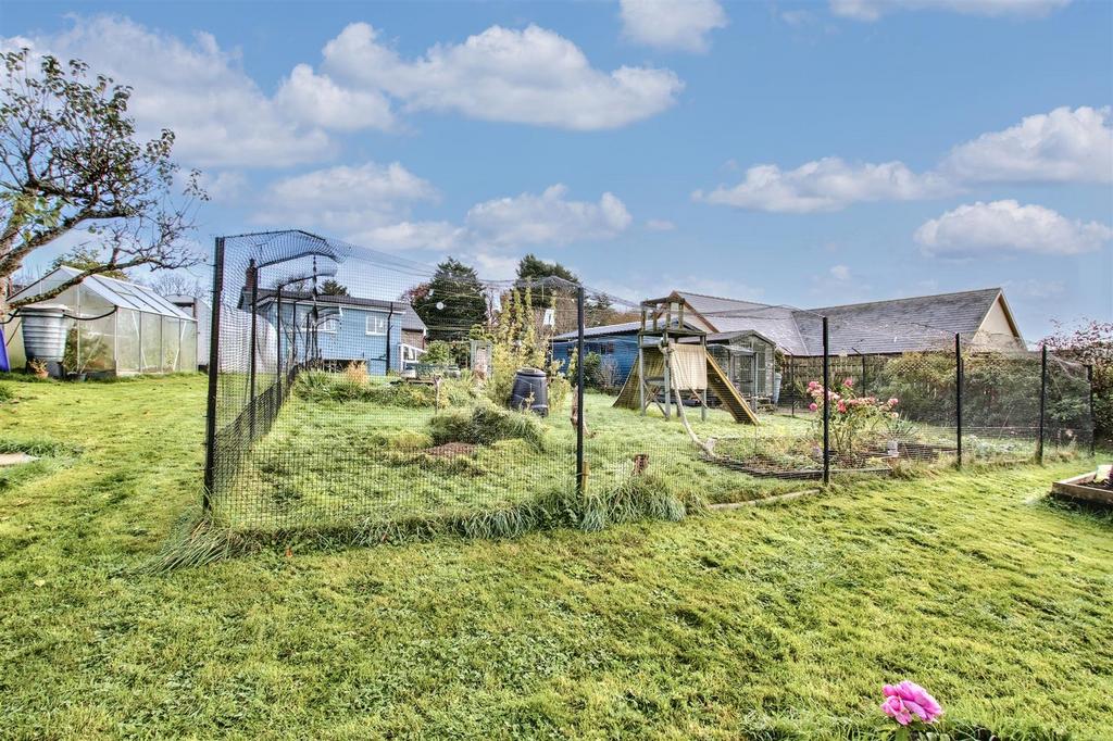 Catio in garden