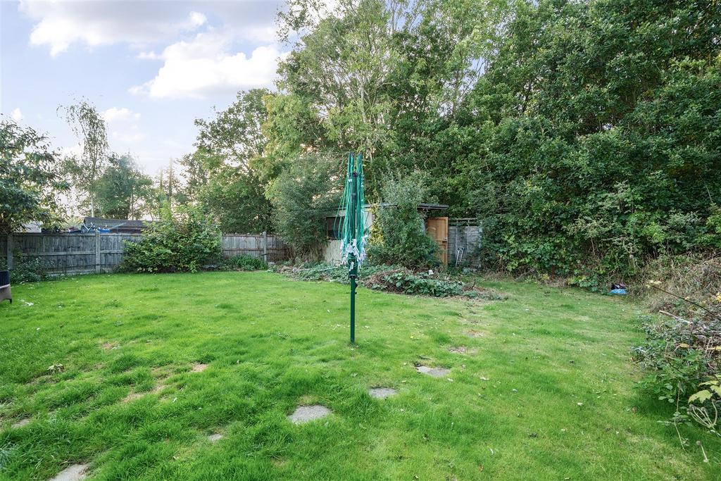 Rear garden