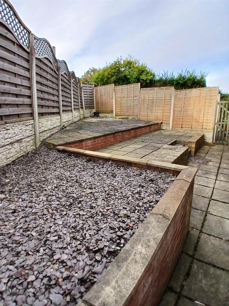 Rear patio