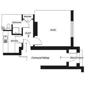 1 bedroom apartment to rent, 5 Gladstone Rd, Chesterfield