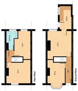 2 bedroom flat to rent, Camborne Street, Manchester M14