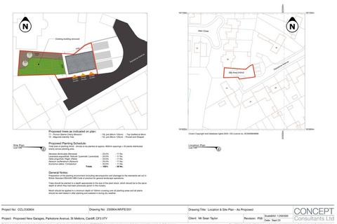 Land for sale, Land Lying to the North West of Parkstone Avenue, at St Mellons, Cardiff, CF3 5TY