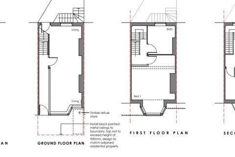 3 bedroom terraced house for sale, 12 Tower Hamlets Road, Dover, Kent, CT17 0BJ