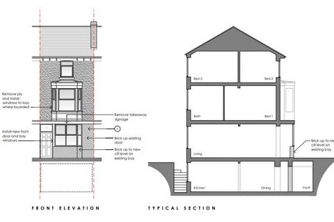 3 bedroom terraced house for sale, 12 Tower Hamlets Road, Dover, Kent, CT17 0BJ