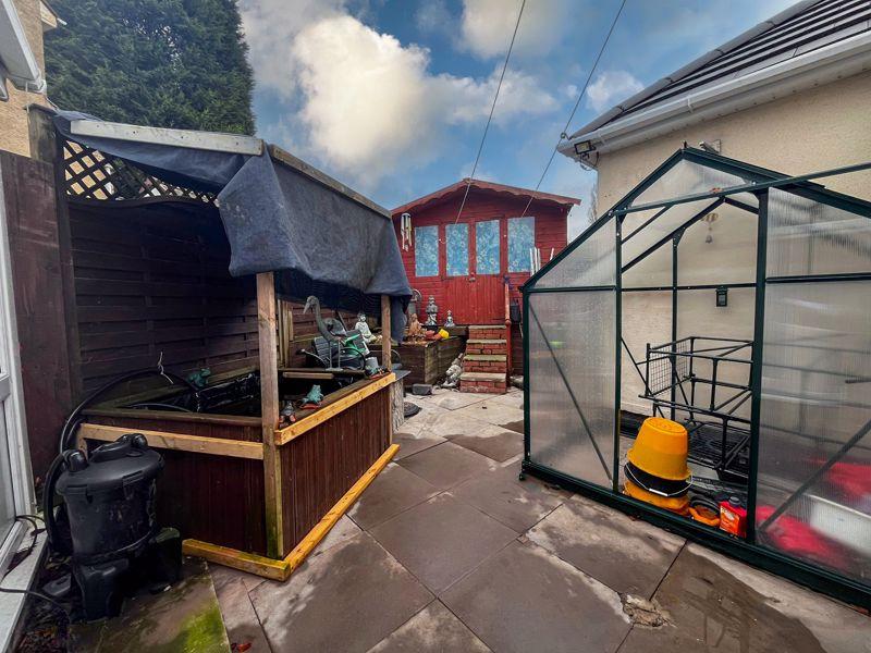 Rear garden