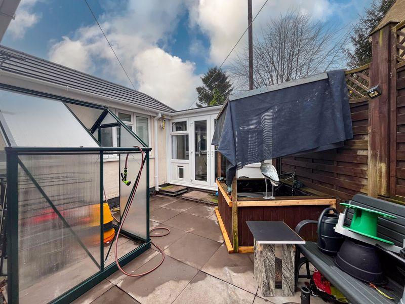 Rear garden