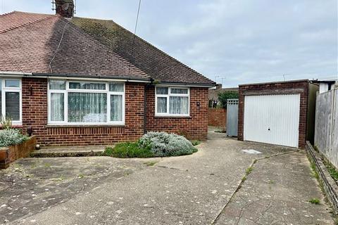 2 bedroom semi-detached bungalow for sale, Plantation Close, Worthing, West Sussex, BN13 2AG