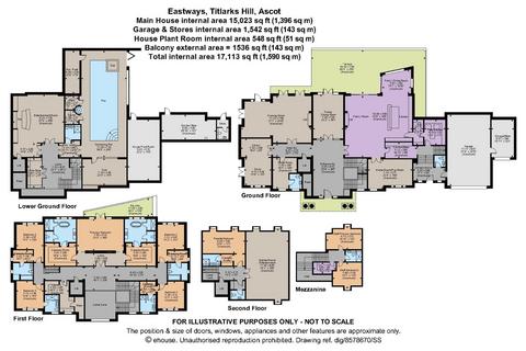 8 bedroom house for sale, Titlarks Hill, Ascot, Berkshire