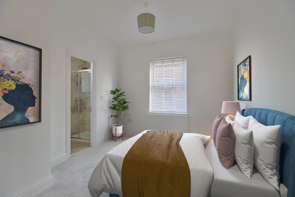 Bedroom 1, with en-suite