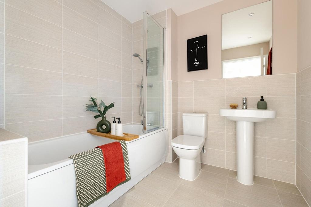 Energy-efficient family bathroom