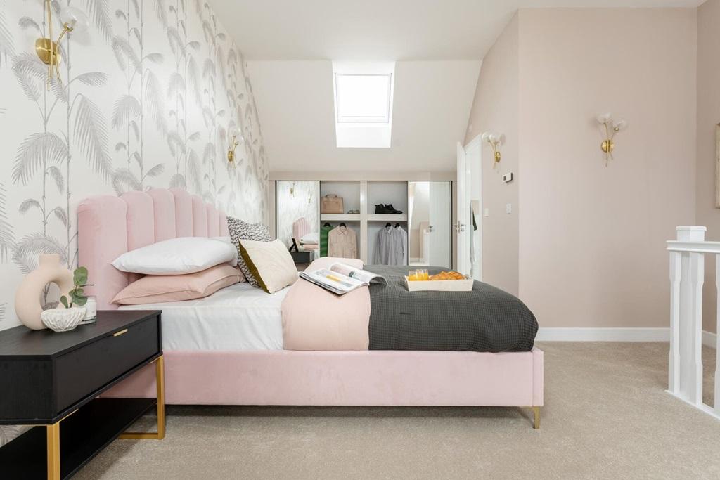 Bedroom one enjoys complete seclusion on the...
