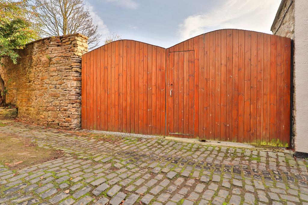 Gated driveway