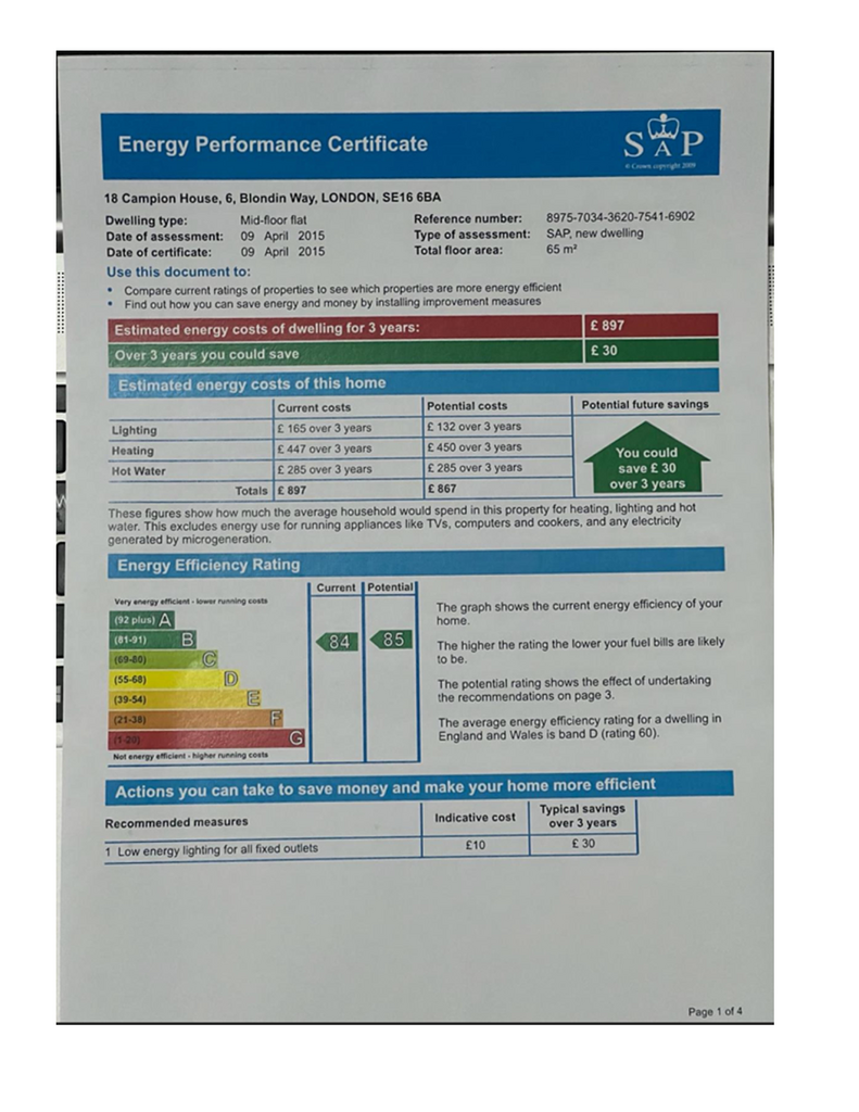 Energy Performance Certificate