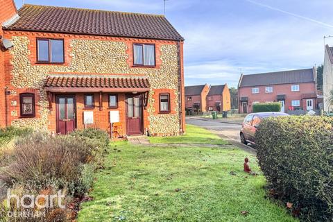 2 bedroom end of terrace house for sale, Hares Close, Little Snoring