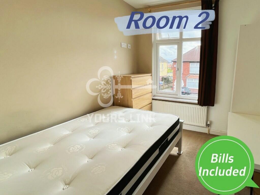 A bright and cozy double bedroom with ample nat...