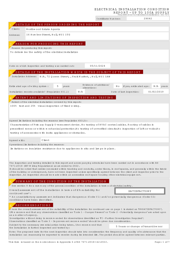 EPC Certificate