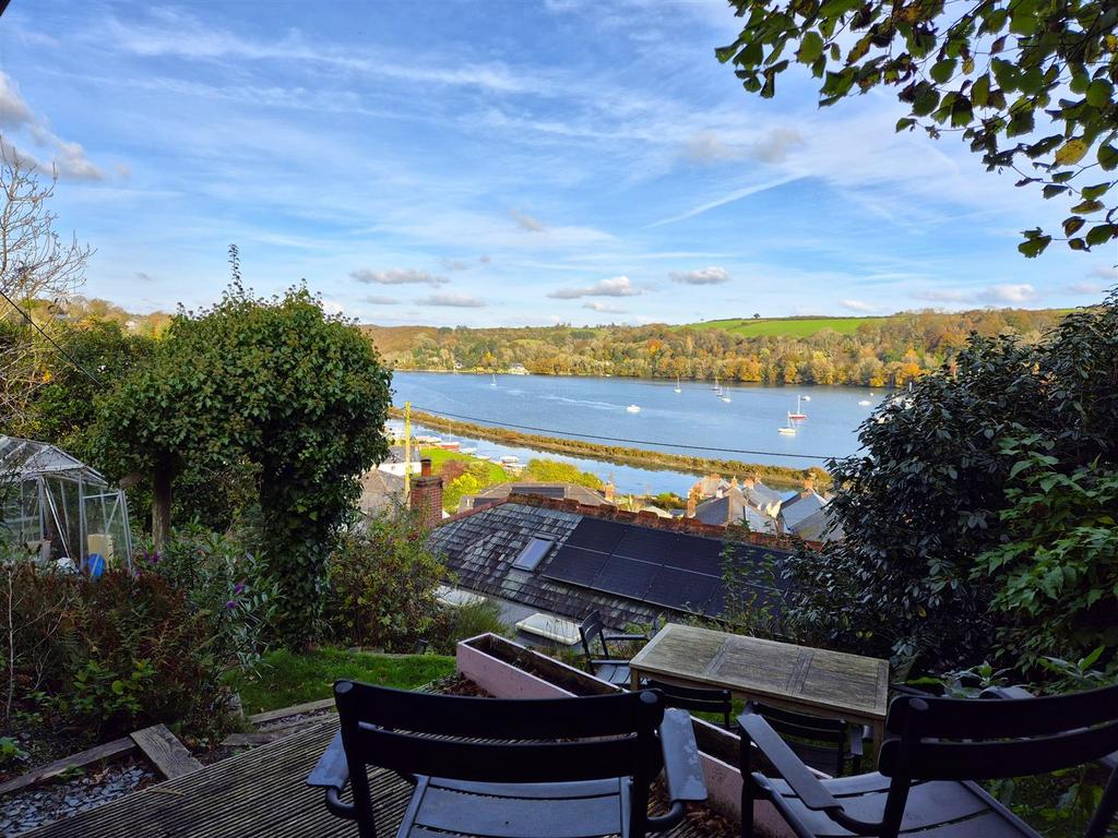 View from decking