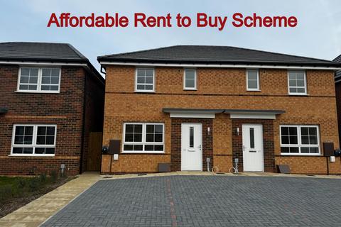 2 bedroom semi-detached house to rent, Wellington Avenue, New Waltham, Grimsby, Lincolnshire, DN36