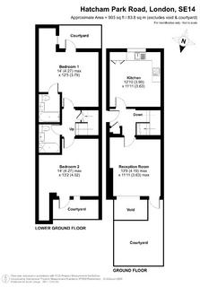 2 bedroom duplex for sale, Hatcham Park Road, London