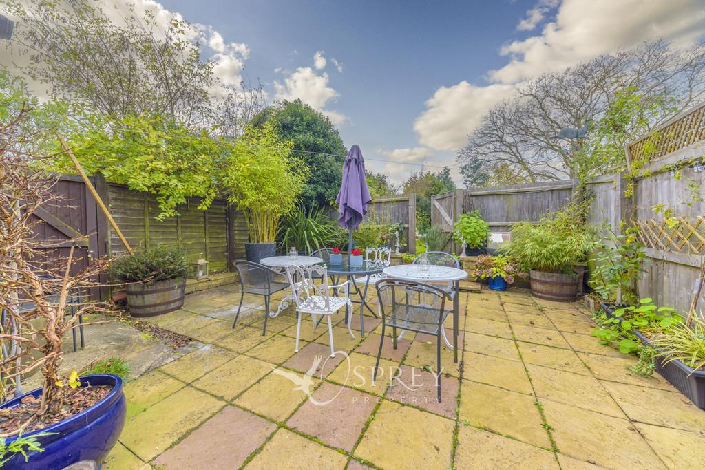 Courtyard area of the garden