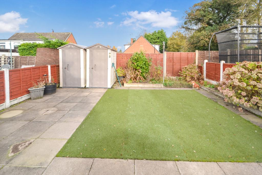 Rear Garden Blue Sky