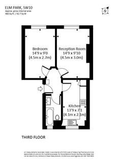 1 bedroom apartment to rent, Fulham Road London SW10